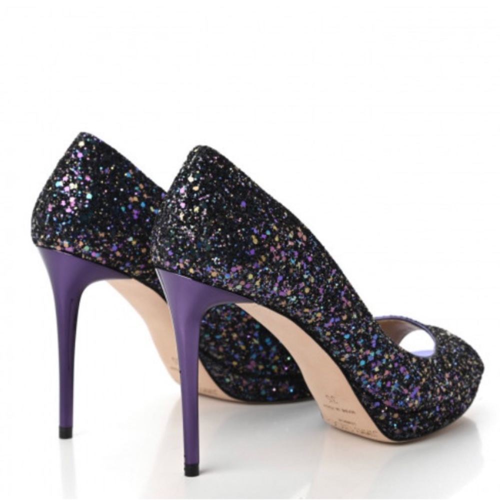 This Is An Authentic Pair Of Jimmy Choo Coarse Gl… - image 2